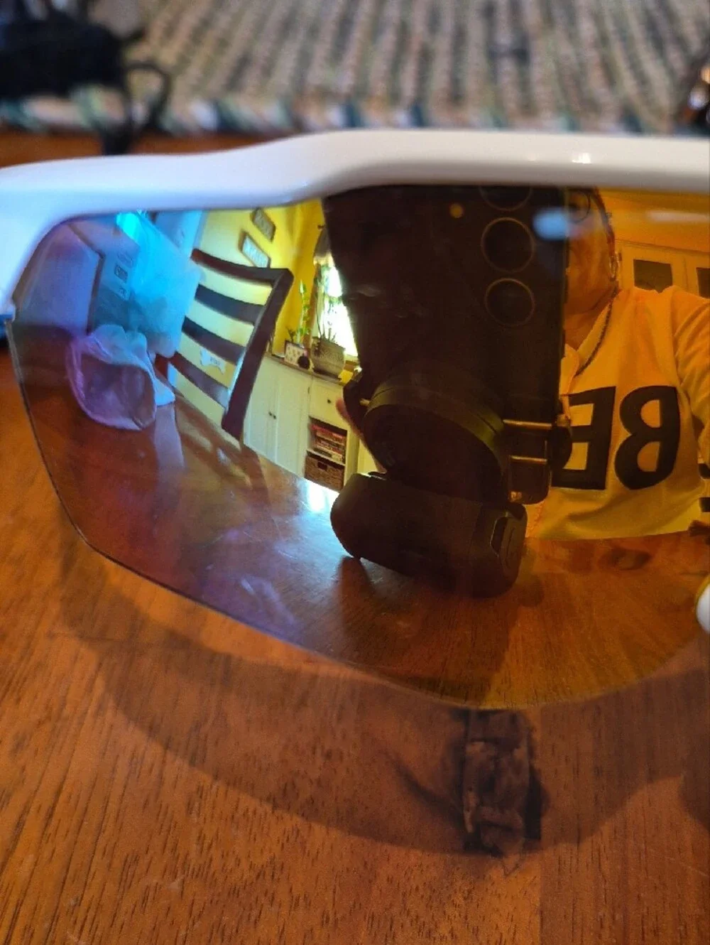 Rawlings Visor Sunglasses with Yellow Mirror Lens - Performance Eyewear
